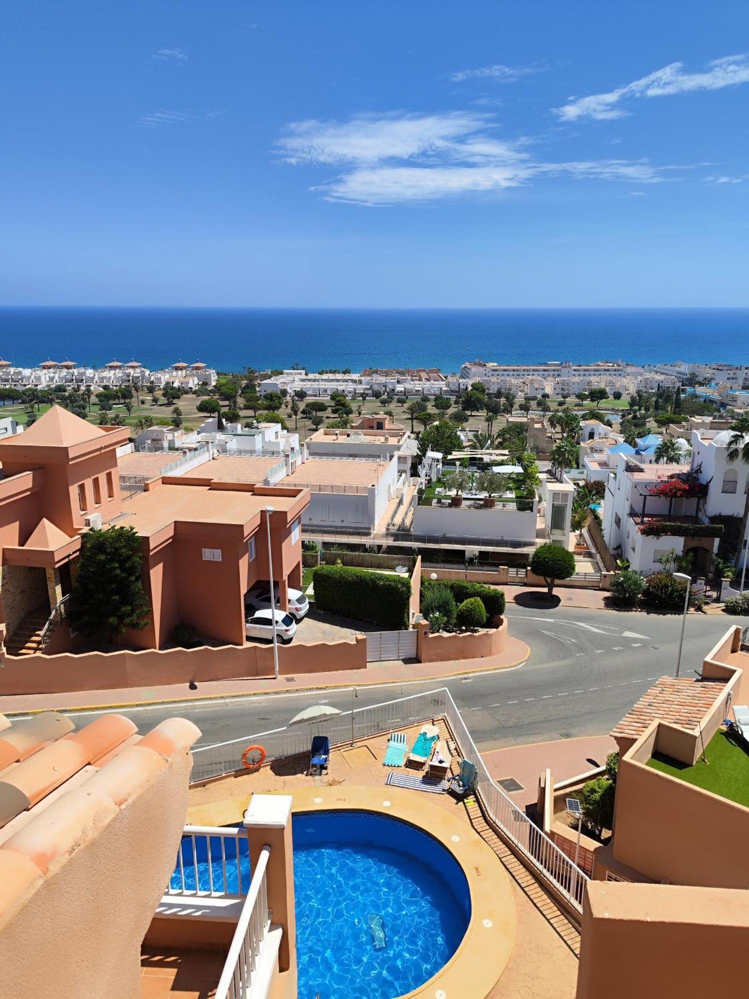 Atico El Mar Mojacar- Marina De La Torre Res. Golf Apartment Exterior foto